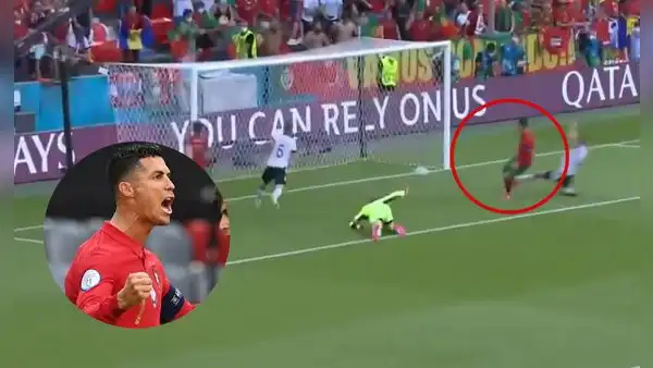 ¡Apareció CR7! Cristiano Ronaldo anota el 1-0 contra Alemania por la Eurocopa 2021