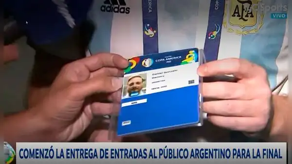Argentina vs. Brasil: hinchas albicelestes recogen credenciales para final de Copa América