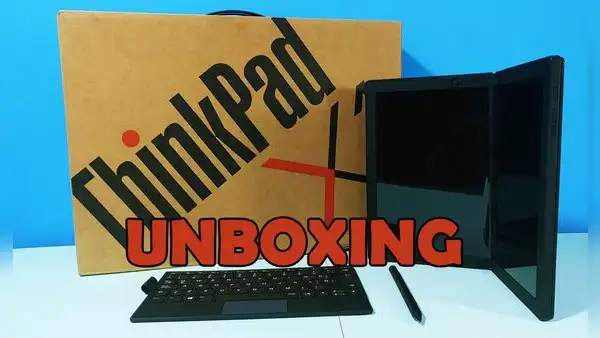 ThinkPad X1 Fold: unboxing de la primera laptop plegable de Lenovo