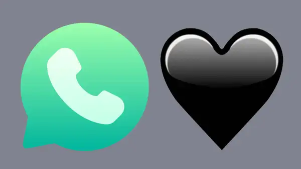 WhatsApp: conoce el significado real del emoji del corazón negro