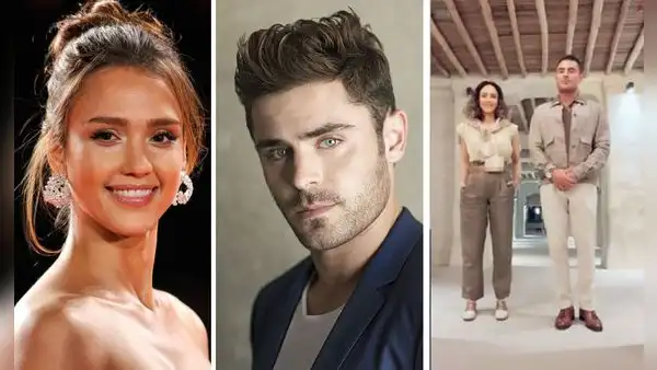 Zac Efron debuta en TikTok bailando con Jessica Alba desde Dubai