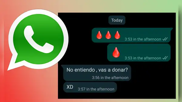 WhatsApp: ¿Conoces el significado real del emoji de una gota de sangre?