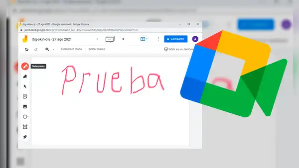 Google Meet: ¿cómo usar la pizarra de trabajo durante una videollamada?