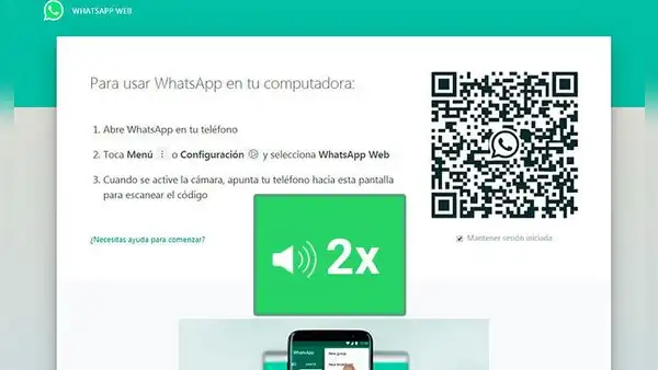WhatsApp Web: así puedes acelerar los audios en tu PC para oírlos en la mitad del tiempo