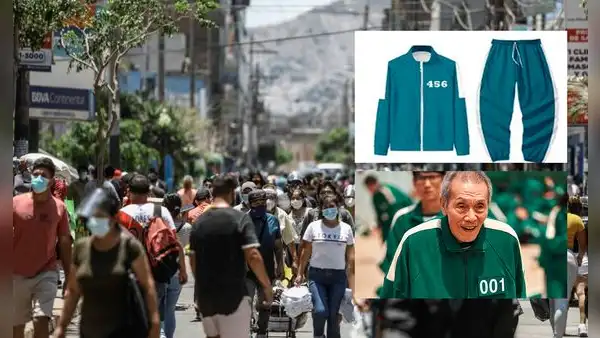 Empresarios peruanos sacan a la venta los buzos de la serie El juego del calamar