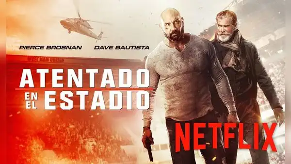 Atentado en el estadio: cinta de Dave Bautista fracasó en 2018 y ahora triunfa en Netflix