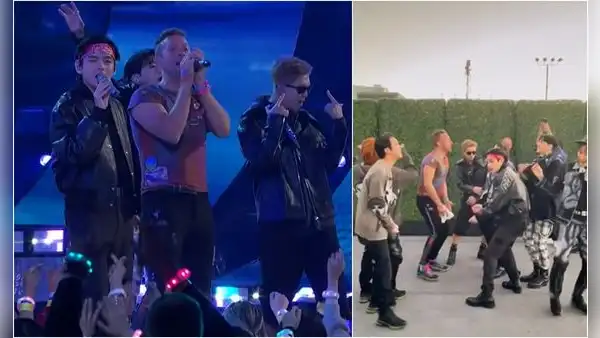BTS y Coldplay en los AMAs 2021: así demostraron su amistad antes de presentar “My universe”