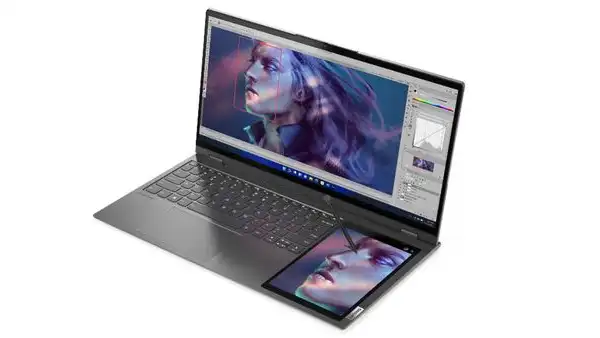 CES 2022: Lenovo lanza una laptop que tiene una minipantalla a la derecha del teclado