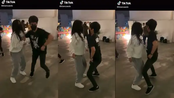 Pareja muestra sus mejores pasos de baile al ritmo de popular salsa y se vuelven virales