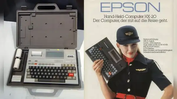Epson HX-20: la primera laptop que revolucionó el mercado tecnológico