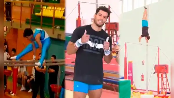 Patricio Parodi entrena gimnasia en la Videna y desea competir por el Perú