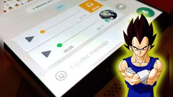 WhatsApp: descubre el truco que permite enviar audios con la voz de Vegeta de Dragon Ball