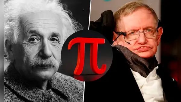 Cómo el número Pi conecta el nacimiento de Albert Einstein con la muerte de Stephen Hawking