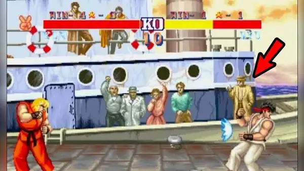 Street Fighter II: ¿quién es el misterioso personaje que aparece en el escenario de Ken?