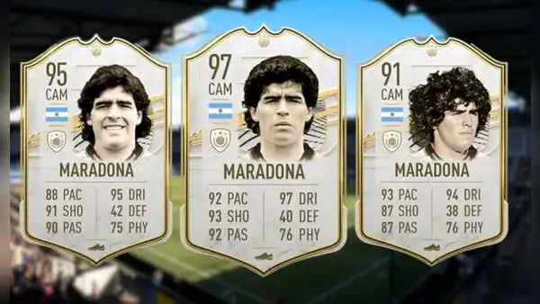 EA Sports retira la carta de Maradona del FIFA 22 Ultimate Team