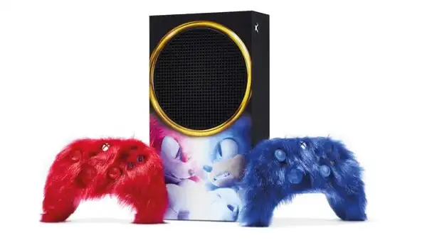 Xbox sorteará una consola exclusiva con temática de Sonic acompañada de mandos peludos