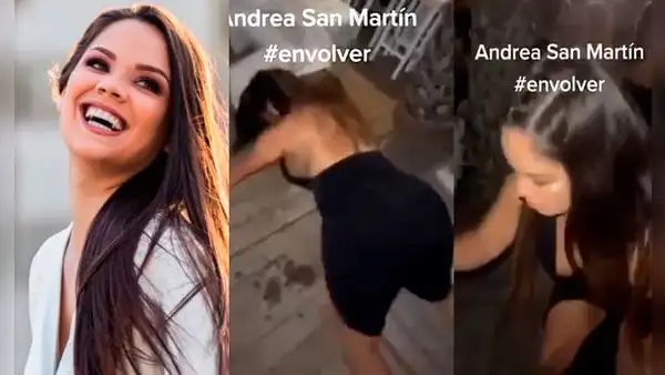 Andrea San Martín sorprende al hacer challenge de Anitta en plena fiesta