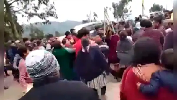 Cajamarca: Semana Santa inició con pelea entre fieles en Domingo de Ramos