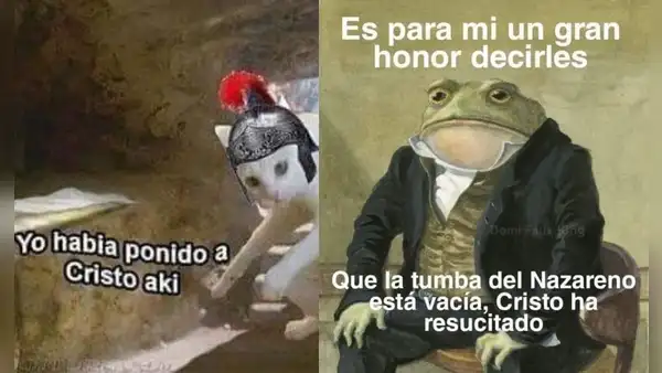 Pascuas 2022: revisa los mejores memes sobre la resurrección de Jesús