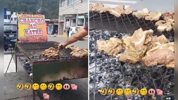 Restaurante ofrece ‘chancho al katre’ e ingenio genera la risa de miles en Facebook