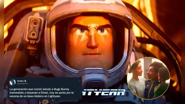“Lightyear”: escena del beso entre mujeres es defendido en redes sociales