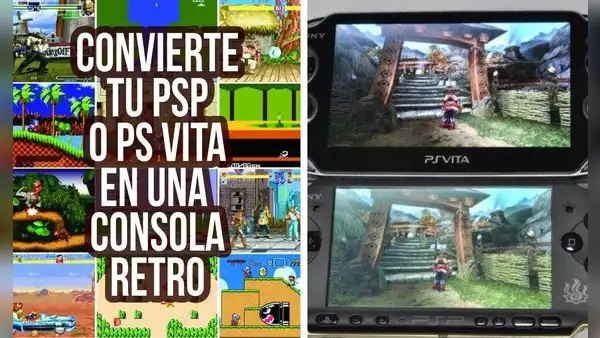 ¿Cómo convertir una PSP o PS Vita vieja en una consola retro portátil?