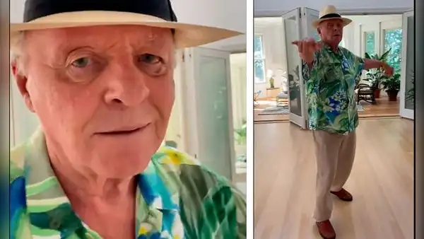 Anthony Hopkins se luce bailando la cumbia “La pollera colorá”