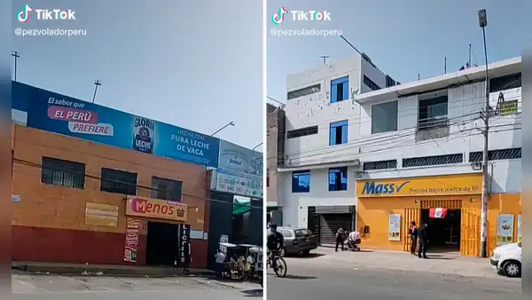 Peruano inaugura minimarket Menos frente a tienda Mass y desata caos: “Esto solo pasa en Perú”