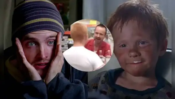 “Breaking bad”: Aaron Paul y los gemelos de “Peekaboo” se reencuentran 13 años después