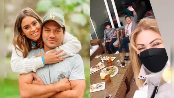 Gisela Valcárcel y la mamá de Julián Alexander juntas en reunión familiar: “Consuegra un saludo”