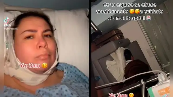 Se ofrece a cuidar a su esposa en el hospital, pero sus fuertes ronquidos no la dejan dormir 