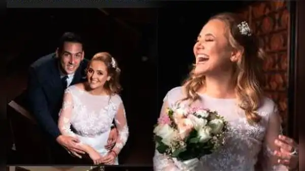 Carla Tello se casó por civil y muestra fotos inéditas de su íntima boda