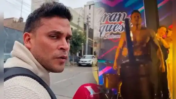 Christian Domínguez explica por qué se sacó la camisa en boda de Ethel: Lo pidió la novia