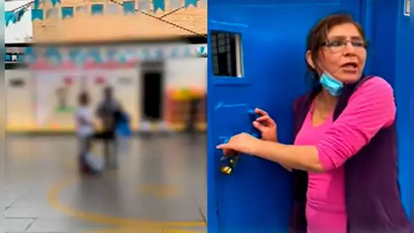 Ate: padres denuncian que sus hijos fueron encerrados con candado en salón de colegio