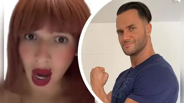 La Uchulú sorprendida porque Fabio Agostini la comenzó a seguir en TikTok: ¿Qué está pasando aquí?