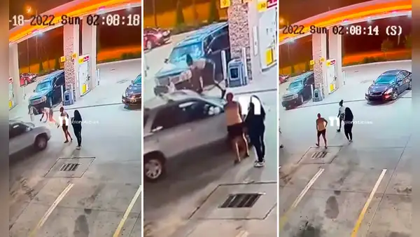 ‘Mujer araña’ impacta en redes al saltar encima de un auto para evitar que la atropellen