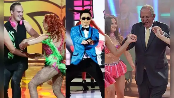 El gran show: ¿cuáles fueron los políticos que participaron en la pista de Gisela Valcárcel?