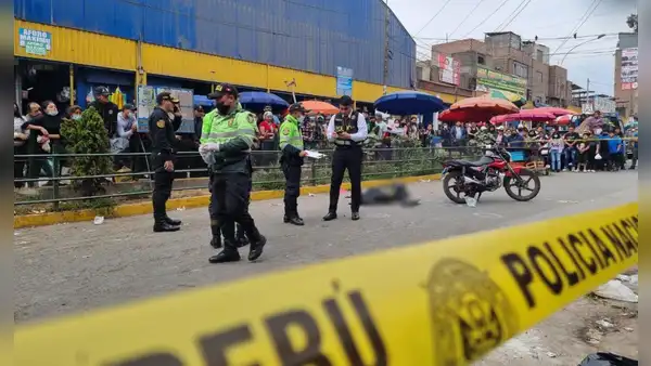 San Martín de Porres: acribillan de 15 disparos a hombre frente al mercado de Caquetá 
