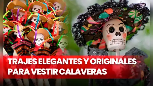 Día de Muertos 2022: ¿con qué trajes elegantes y originales vestir a una calavera?