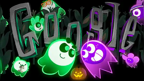 Google celebra Halloween con divertido juego en su doodle