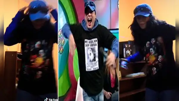 Peruana se disfraza de Andy V por Halloween y saca los ‘pasitos prohibidos’ al imitar su baile