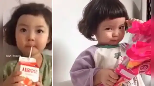 ¿Quién es Jinmiran Baby, la niña asiática que protagoniza los memes y stickers más divertidos de WhatsApp?