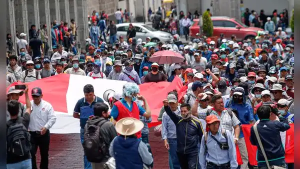 Comerciantes en Arequipa se suman a la anunciada tercera Toma de Lima