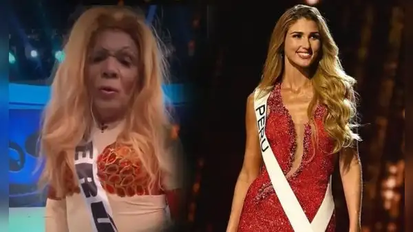 Kike Suero se convirtió en Alessia Rovegno en divertida parodia del Miss Universo en “JB en ATV”