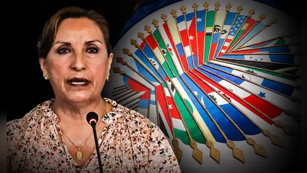 Dina Boluarte en su intervención ante la OEA: “No voy a rendirme ante grupos autoritarios”