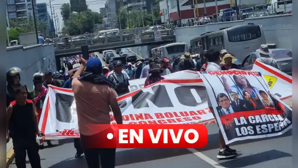 Marcha en Lima EN VIVO: 13 agentes de la PNP quedan heridos durante desbloqueo en la Panamericana Sur