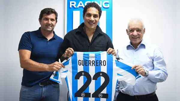 ¿Por qué Paolo Guerrero usará la '22' en Racing? El delantero cuenta la razón