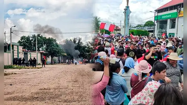 Manifestantes amenazan incendiar Gobierno Regional de Madre de Dios tras enterarse de visita de premier Otárola