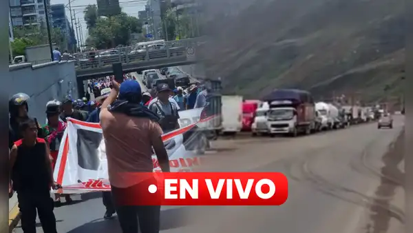 Marcha en Lima EN VIVO: terminal Yerbateros suspende salidas al centro del Perú por bloqueo de la Carretera Central