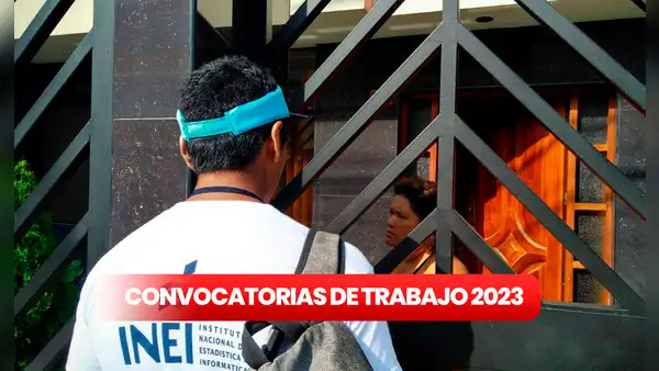 ¿Buscas trabajo? INEI ofrece empleos de hasta S/3.000 de sueldo
